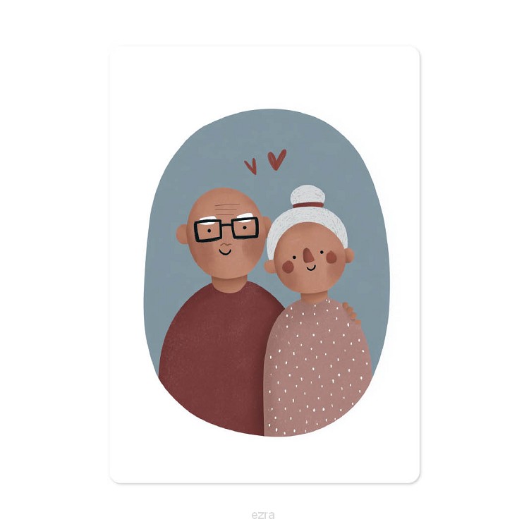Kaart Opa en oma