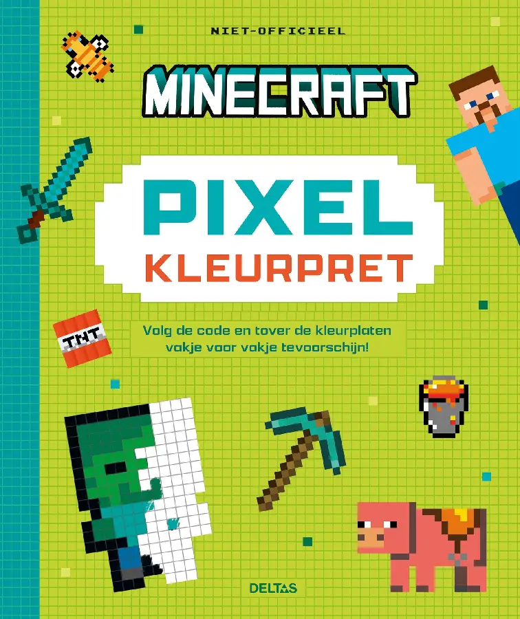 Minecraft pixel kleurpret