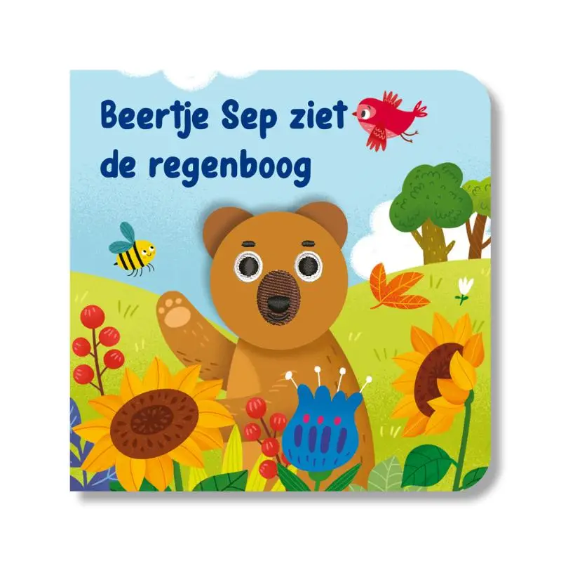 Beertje Sep ziet de regenboog (vingerpop