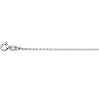 Sterling silver gourmet chain 42cm