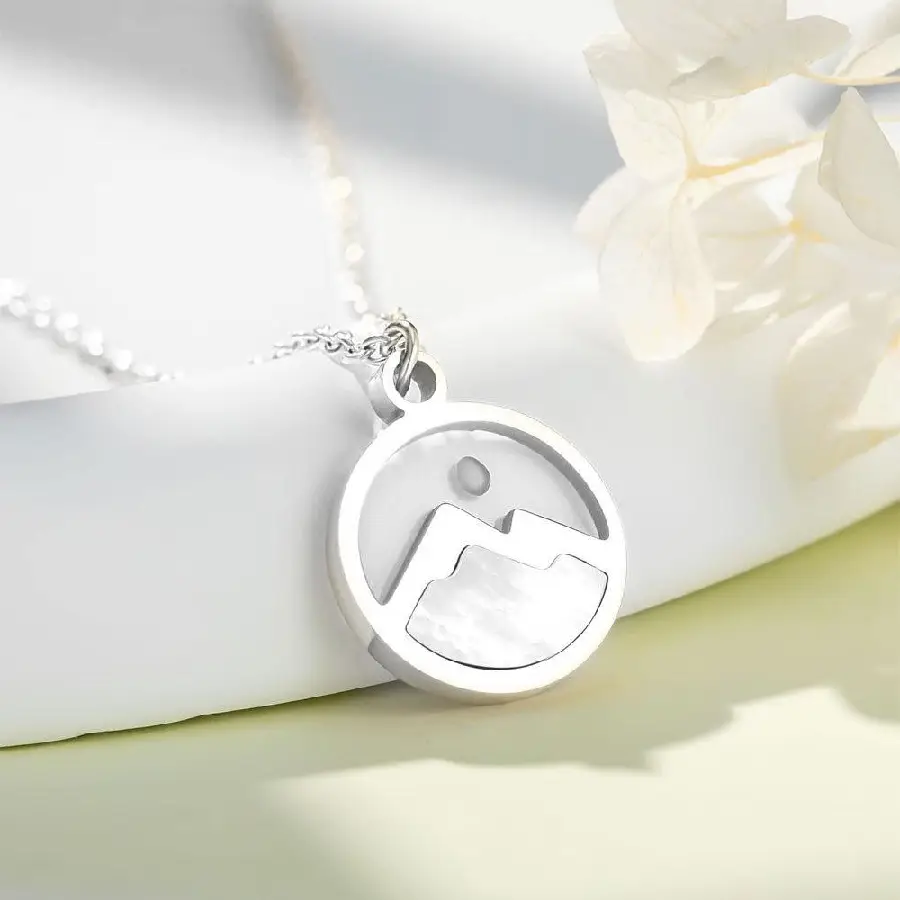 Mustardseed stainless steel necklace sil