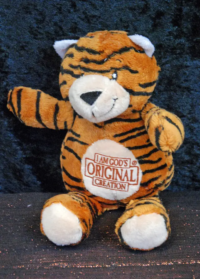 Tiger sitting 16cm God''s original creat