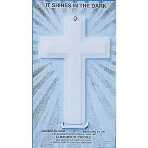 Large luminous cross 19cm