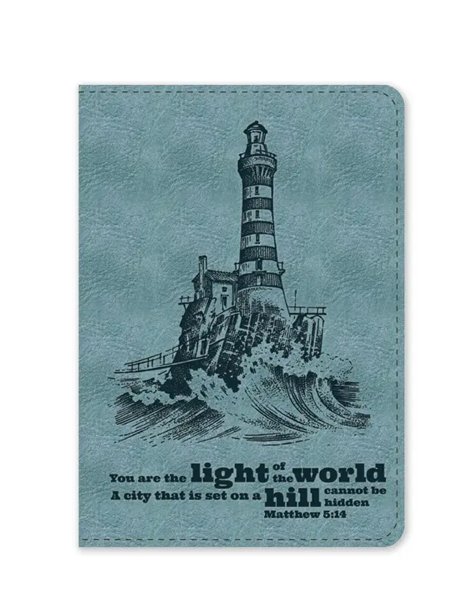 Lux Leather Journal Light of the world