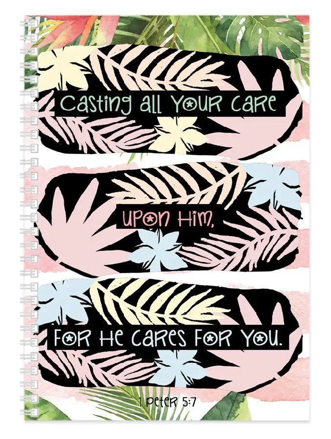 Softcover Journal Casting all your cares