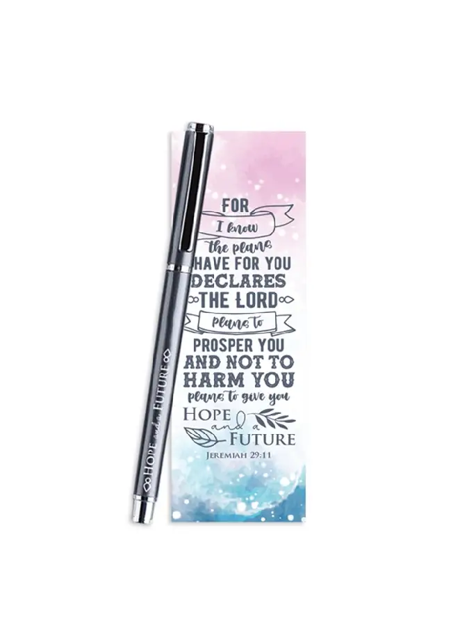 Gel Pen/Bookmark For I know the Plans