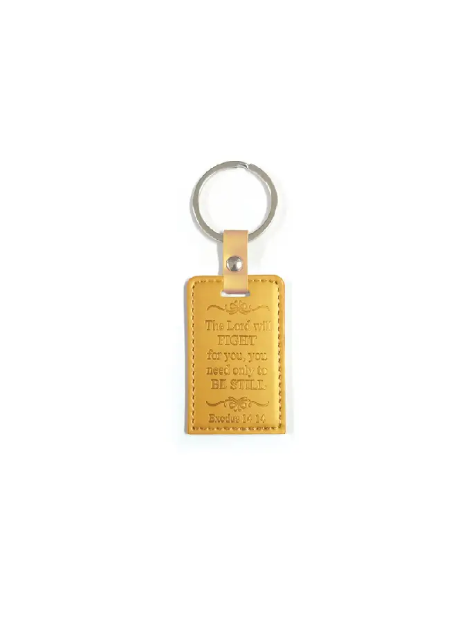 Luxleather keyring Lord will fight
