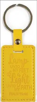 Luxleather keyring lamp unto my feet