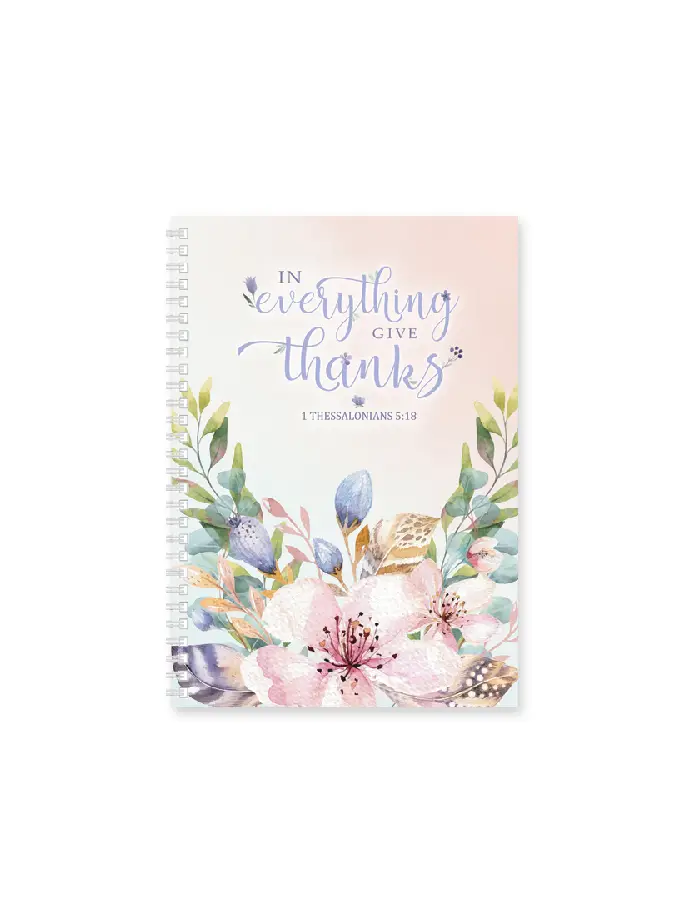 Softcover journal in everything give tha