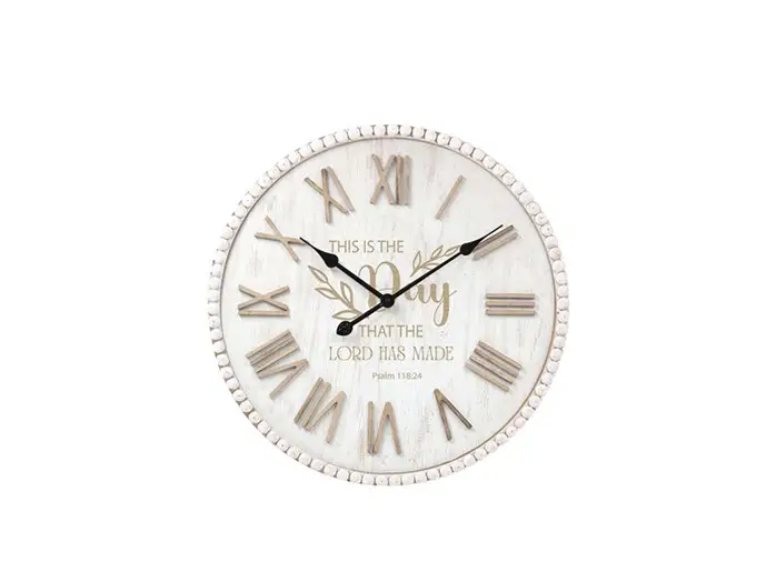 Wall Clock This is the day Ps. 118:24