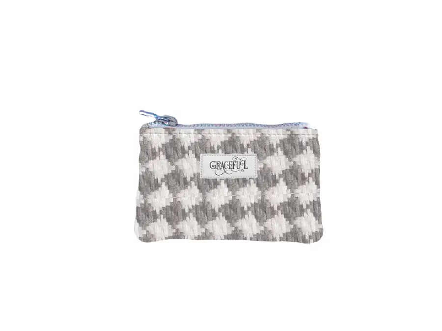 Coinpouch grey graceful