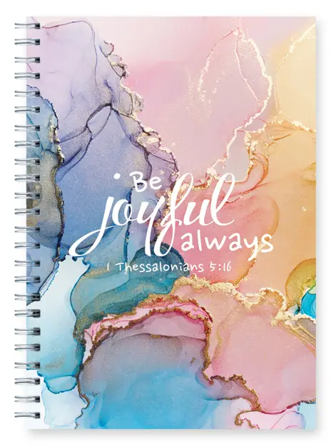 Wire O Hard Journal Be Joyfull always