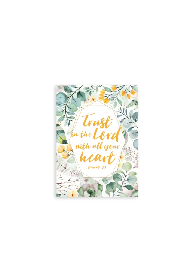Notebook Pad Trust in the Lord