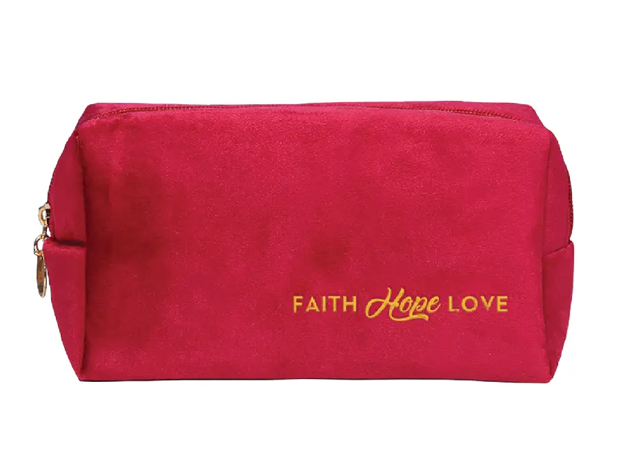 Multipurpose pouch Faith Hope Love