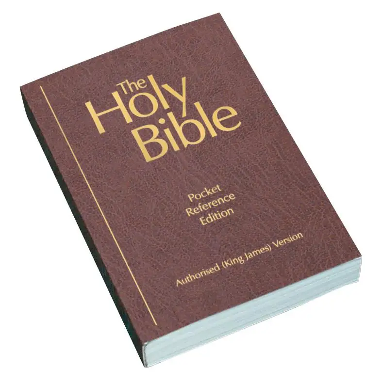 KJV Pocket Reference Bible-Burgundy Soft