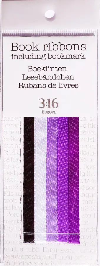 Bible Ribbon Royal purple 5 colour 28 cm