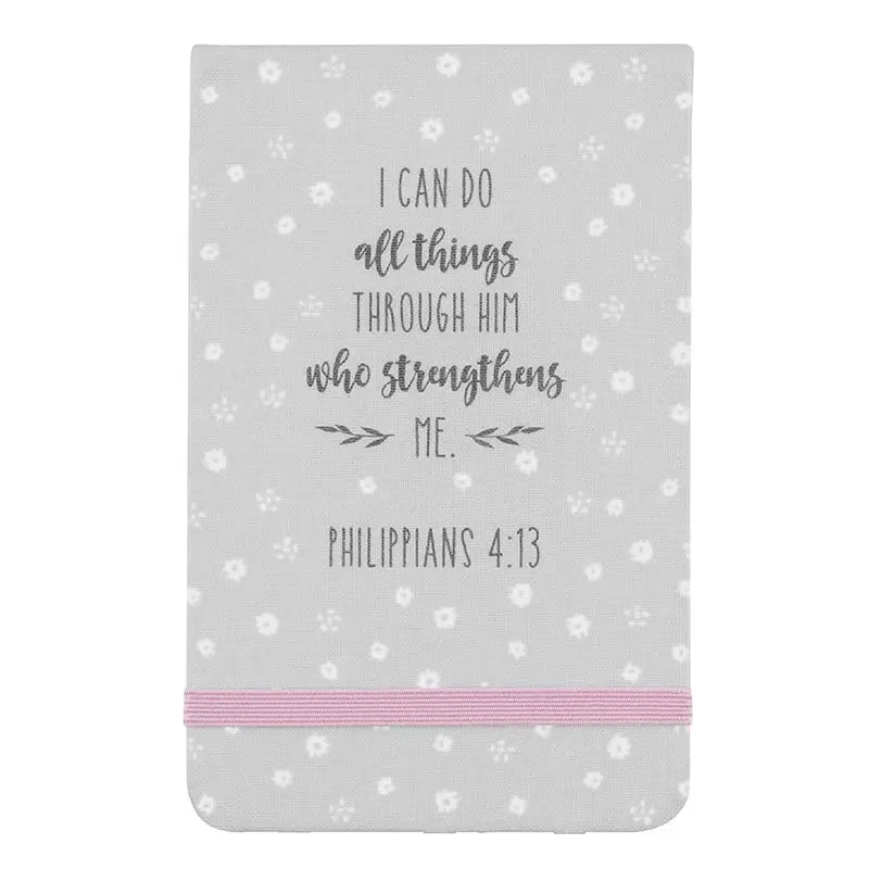 Linen notepad I can do all things