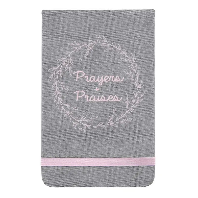 Linen notepad prayers and praises