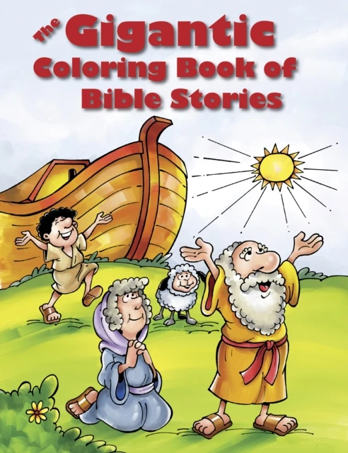 Gigantic Coloring book of bible stories