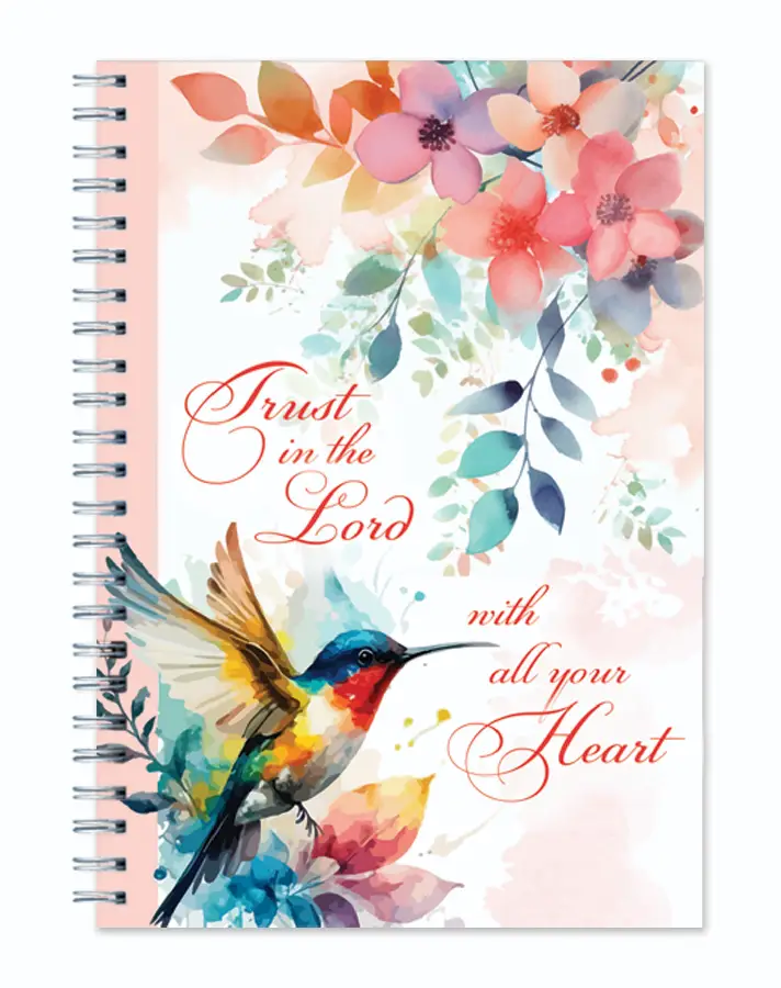 Wire o hard Journal Trust in the Lord
