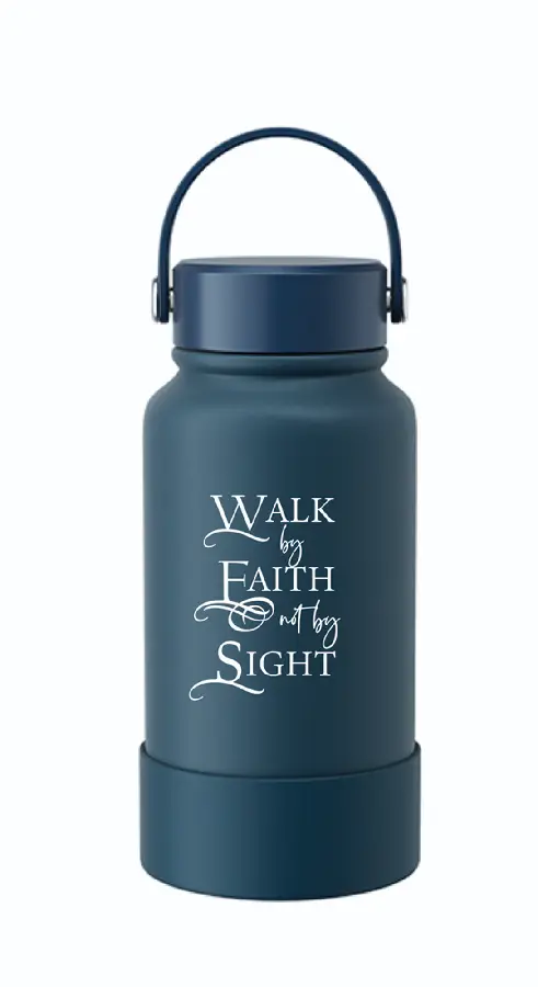 Tumbler bottle 650ml Walk by faith