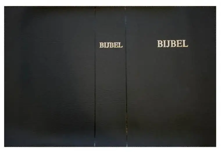 Bijbelomslag BO40 kunstl KTBM zwart
