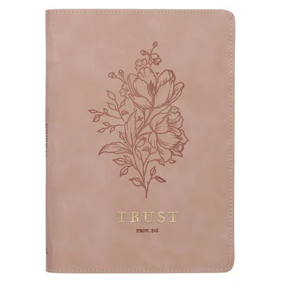 Trust Prov. 3:5 Journal Classic Pink