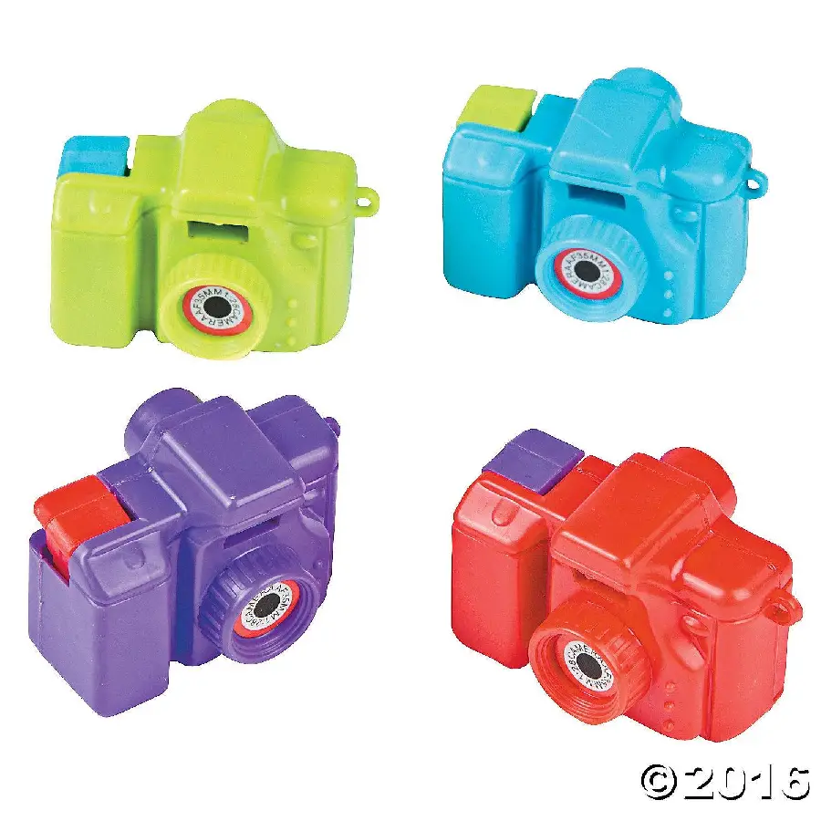 Camera with faith based scenes