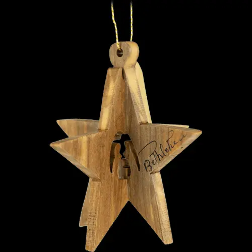 Christmas Ornament Holy Land olive oil