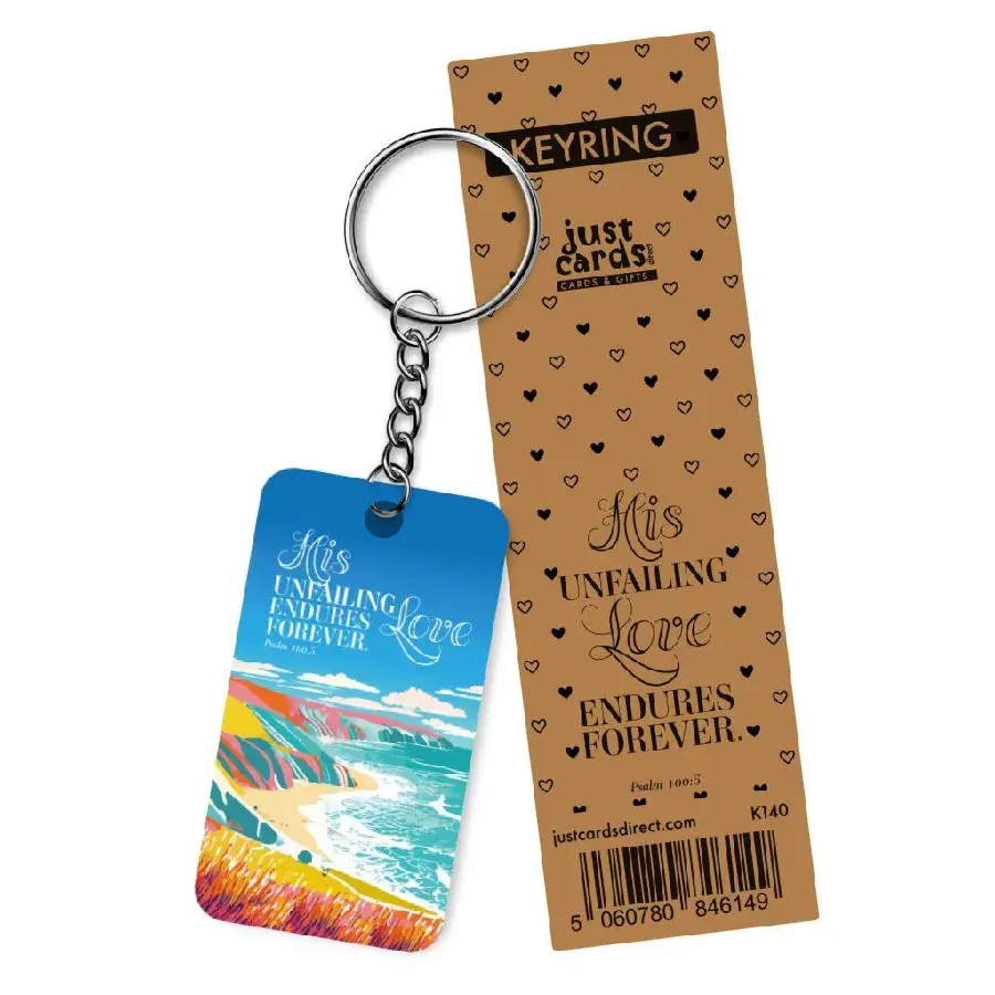 Unfailing love keyring