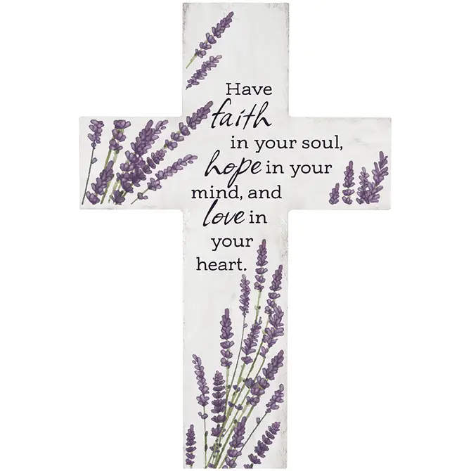 Wall cross Faith