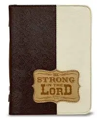 Biblecover Be Strong Xlarge