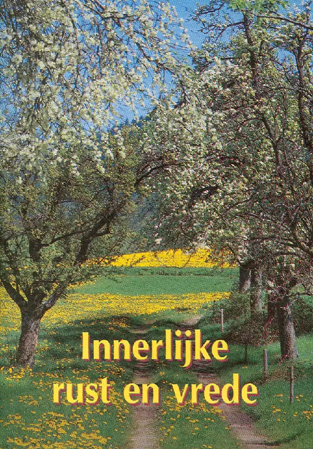 Innerlijke rust en vrede