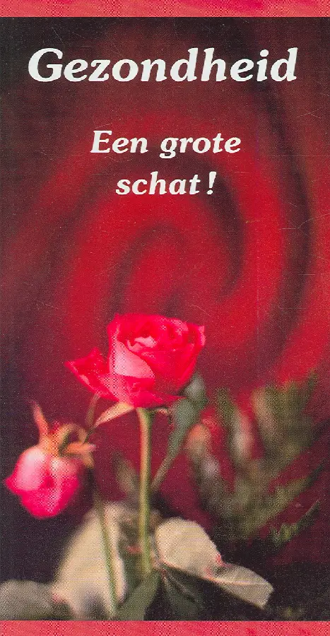 Gezondheid een grote schat