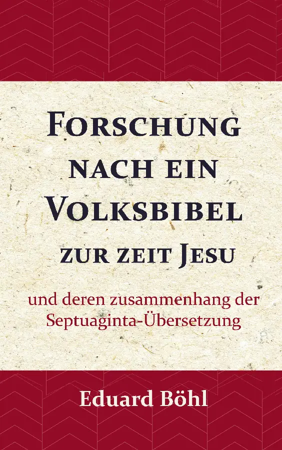 Forschung nach ein Volksbibel zur zeit J