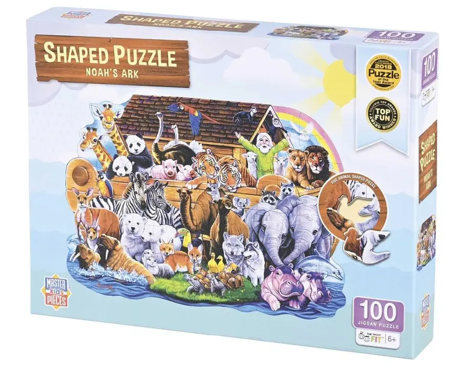 Shaped puzzle Noah 100 pcs
