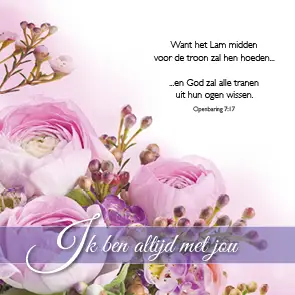 Kaart Ik ben altijd met je