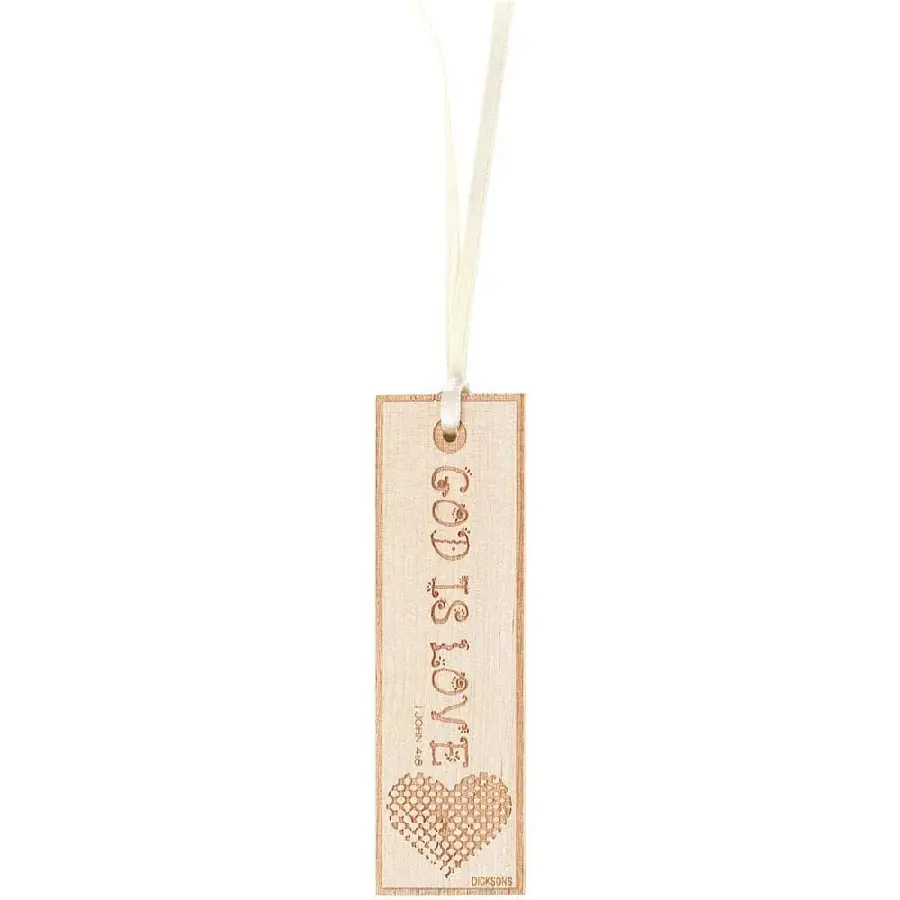 Bookmark wood God is love