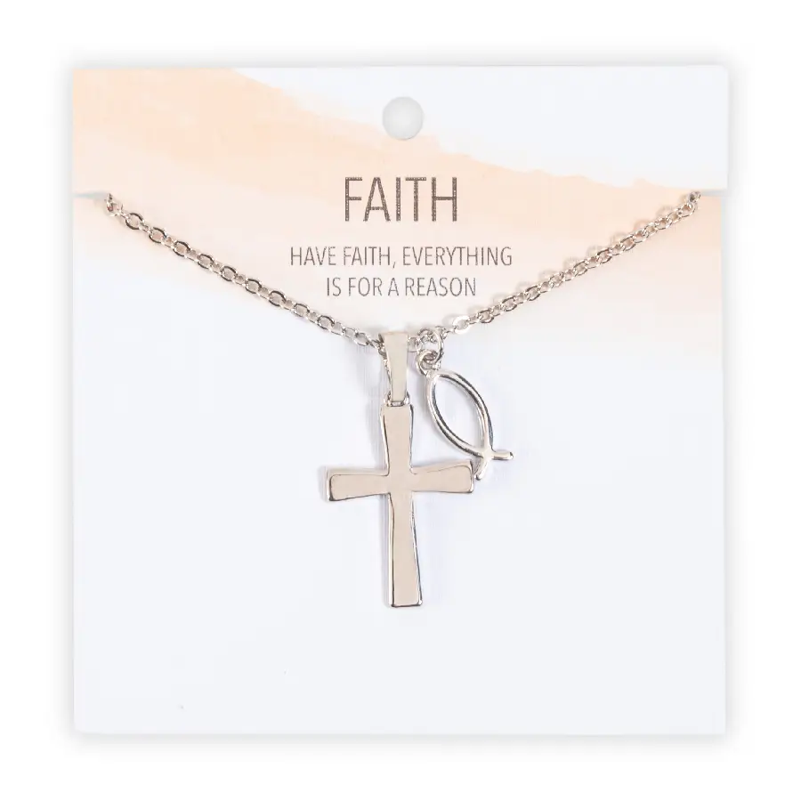 Necklace Cross/Faith