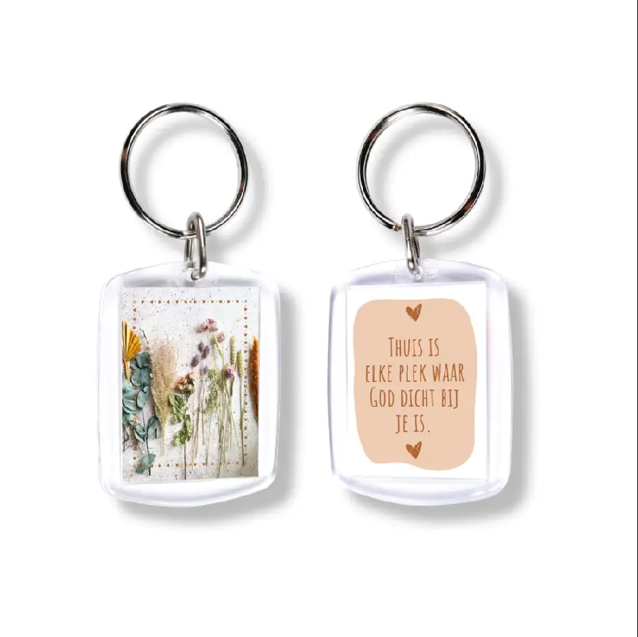 Sleutelhanger Jij bent een parel*