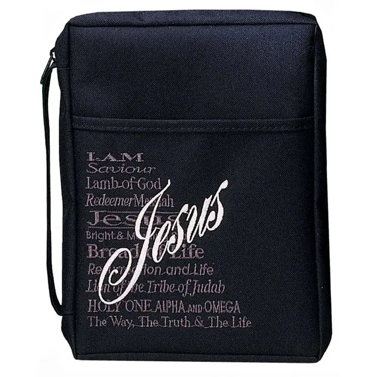 Biblecover large black names of Jesus