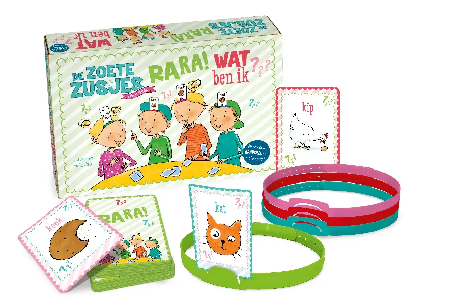 Zoete Zusjes rara wat ben ik-spel