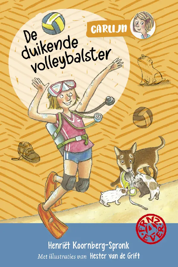 Duikende volleybalster