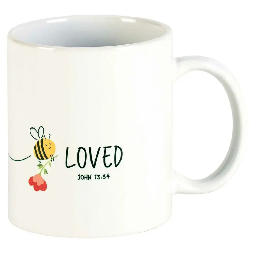 Mug Love and bee loved John 13,:4