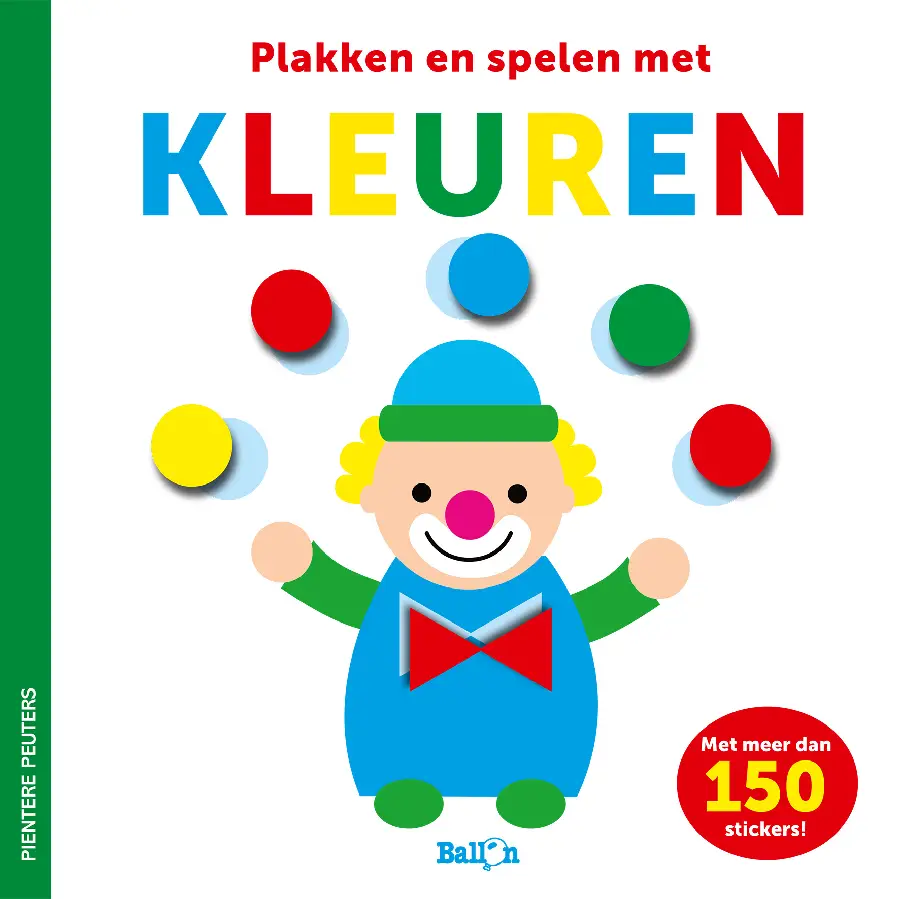 Kleuren stickerboek