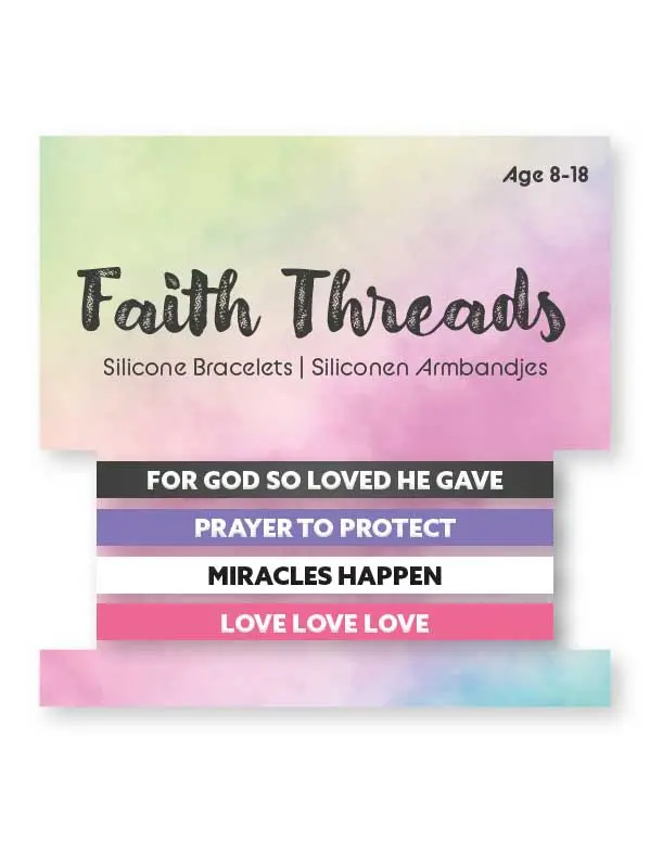 Geloofsarmbandjes - For God so loved he