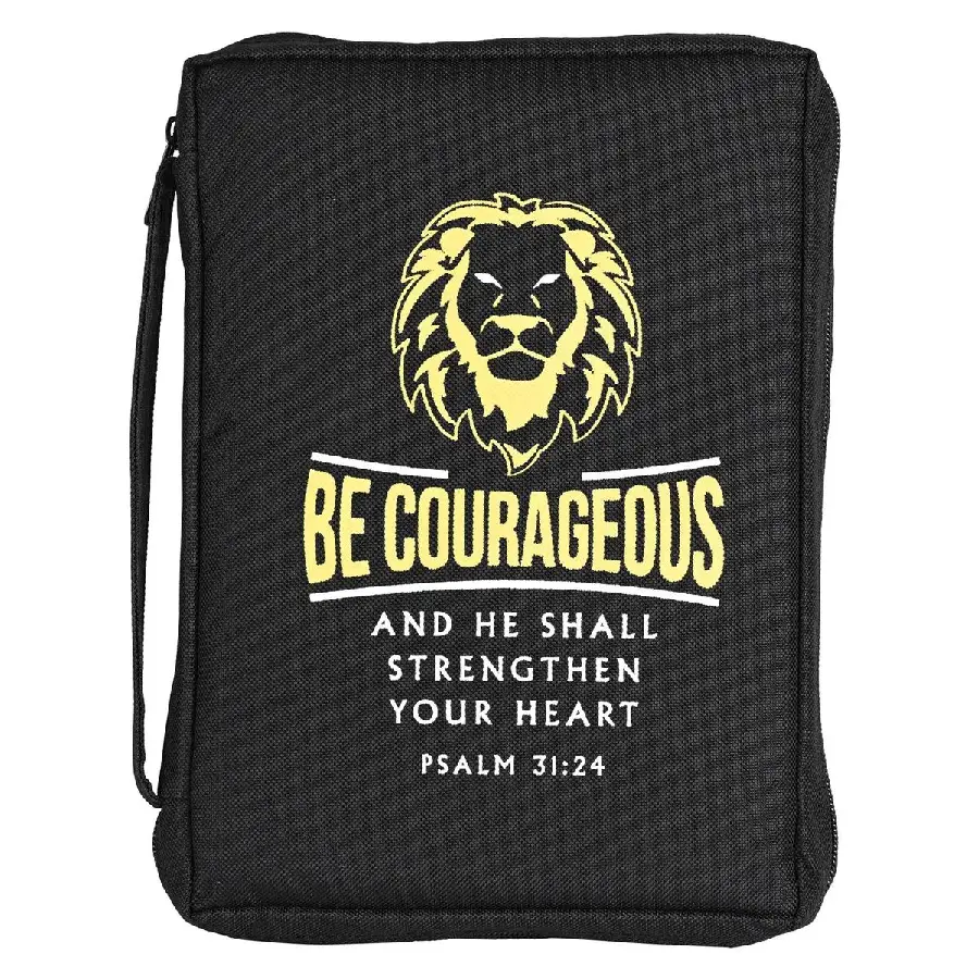 Biblecover Lion be courageous Large