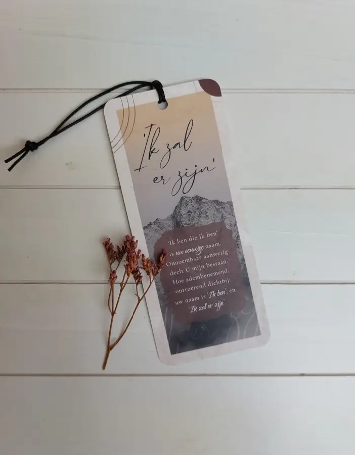 Boekenlegger Ik zal er zijn*