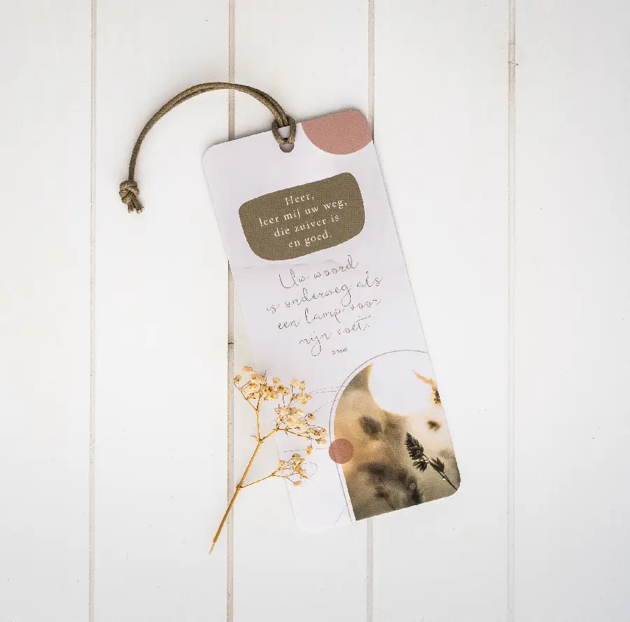 Boekenlegger Heer, leer mij uw weg*