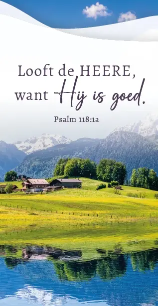 Magneetboekenlegger Looft de Heere